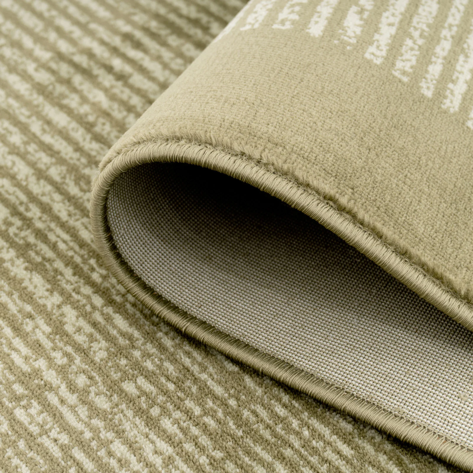 Mossy Green Border Rug - Barley - Image 6