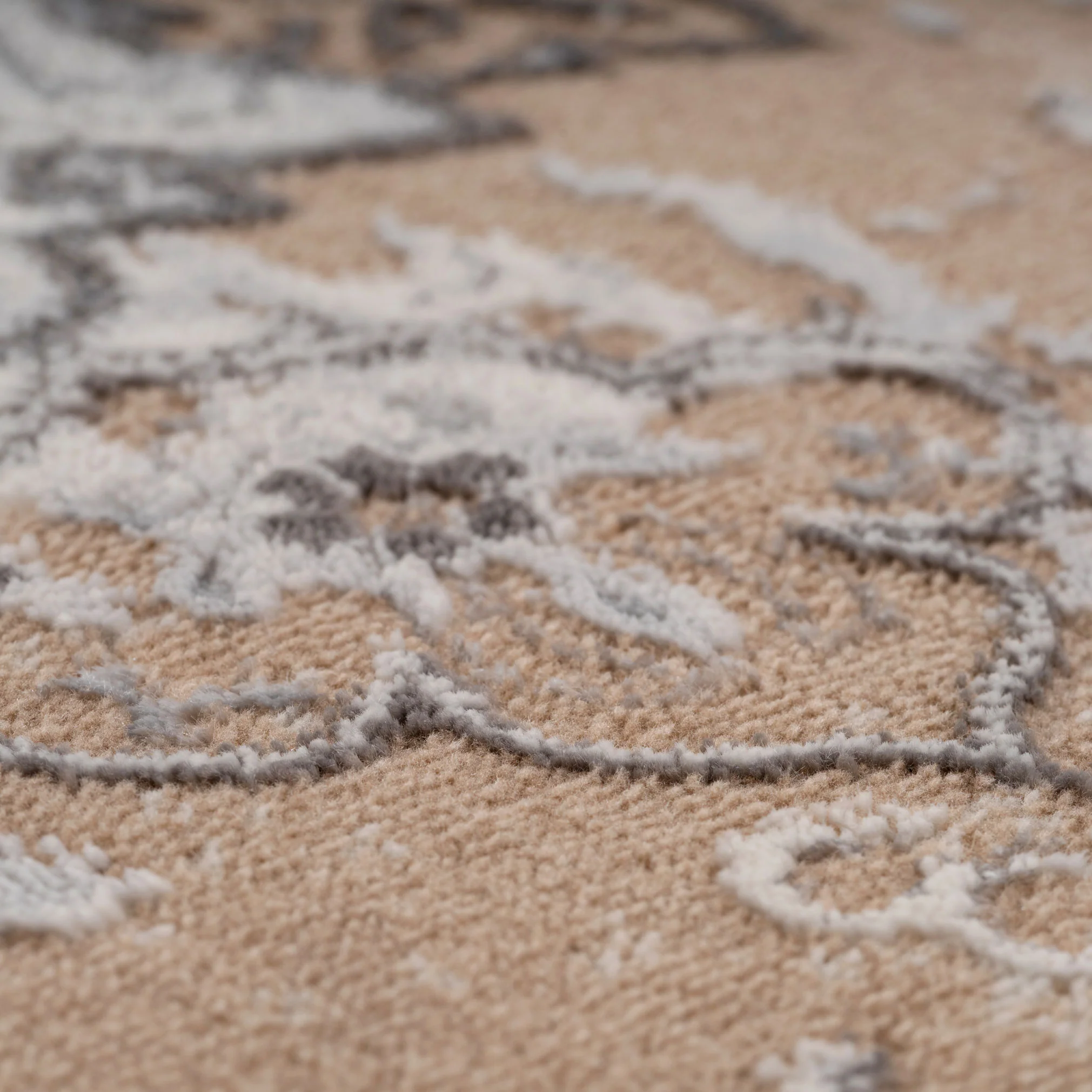 Traditional Distressed Beige Runner Rug - Image 5